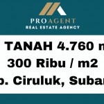 DIJUAL TANAH 990 m2 SHM 8,5 JT  m2 Jl. Provinsi Salabenda - Kemang (4)