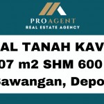 DIJUAL TANAH 990 m2 SHM 8,5 JT  m2 Jl. Provinsi Salabenda - Kemang (4)
